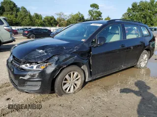2016 Volkswagen Golf SportWagen TSI S with VIN 3VWC17AU7GM511116, listed as a Copart auction lot 72500374 with 133,269 mi miles and Salvage Title. Bid and sale history available at carsss.com. Image 1.