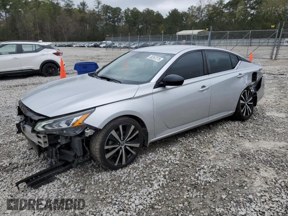 2019 Nissan Altima SR with VIN 1N4BL4CV1KC203419, listed as a Copart auction lot 50267275 with 99,952 mi miles and Salvage Title. Bid and sale history available at carsss.com. Image 1.