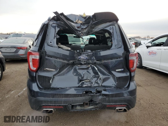 2017 Ford Explorer Sport с VIN 1FM5K8GT4HGC02286, выставлен на аукционе Copart как лот 44364345 с пробегом 137 296 миль миль и Списание • Salvage title. История ставок и продаж доступна на DreamBid. Изображение 6.