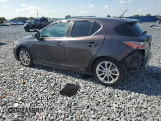 2012 Lexus CT 200h with VIN JTHKD5BH8C2086047, listed as a Copart auction lot 64361645 with 105,879 mi miles and Salvage title. Bid and sale history available at DreamBid. Image 2.