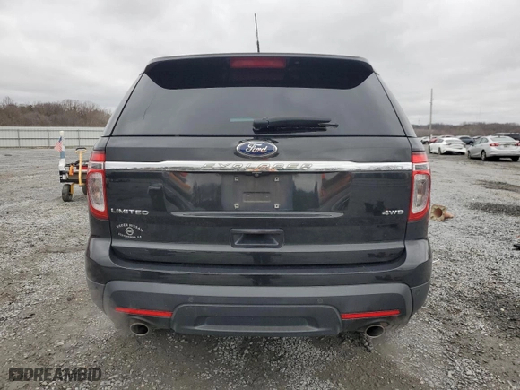 2015 Ford Explorer Limited with VIN 1FM5K8F86FGB91060, listed as a Copart auction lot 44131845 with 182,393 mi miles and Salvage Title. Bid and sale history available at carsss.com. Image 6.