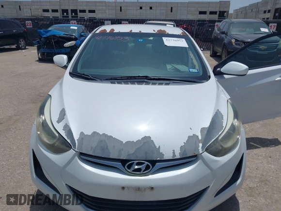 2015 Hyundai Elantra SE with VIN 5NPDH4AE7FH647146, listed as a IAAI auction lot 42776953 with 149,409 mi miles and . Bid and sale history available at DreamBid. Image 6.