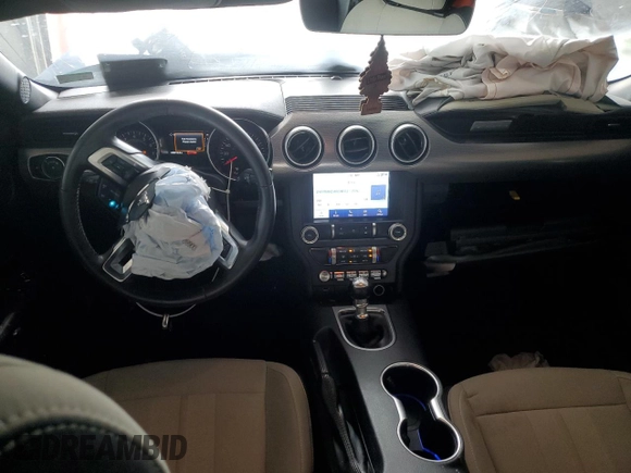 2021 Ford Mustang GT with VIN 1FA6P8CF5M5145196, listed as a Copart auction lot 58097725 with 29,413 mi miles and Salvage title. Bid and sale history available at DreamBid. Image 8.