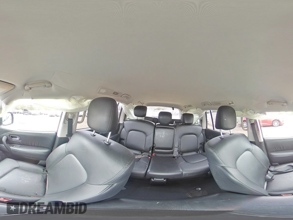 2021 Nissan Armada SV with VIN JN8AY2AC3M9146125, listed as a Copart auction lot 85558174 with 102,989 mi miles and Salvage Title. Bid and sale history available at carsss.com. Image 14.