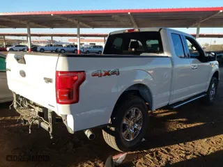 2015 Ford F-150 XLT with VIN 1FTEX1E87FFD13249, listed as a IAAI auction lot 41214373 with 66,076 mi miles. Bid and sale history available at carsss.com. Image 4.