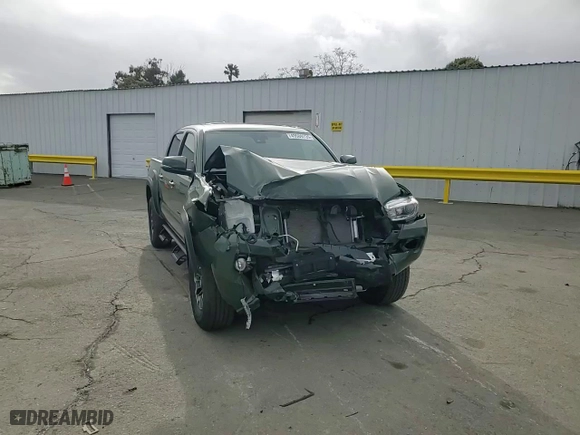 2021 Toyota Tacoma 4WD SR with VIN 3TMCZ5AN9MM443695, listed as a Copart auction lot 49509735 with 52,427 mi miles and Salvage Title. Bid and sale history available at carsss.com. Image 10.