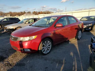 2011 Kia Forte SX with VIN KNAFW4A34B5376907, listed as a Copart auction lot 83527864 with 192,606 mi miles and Salvage Title. Bid and sale history available at carsss.com. Image 1.