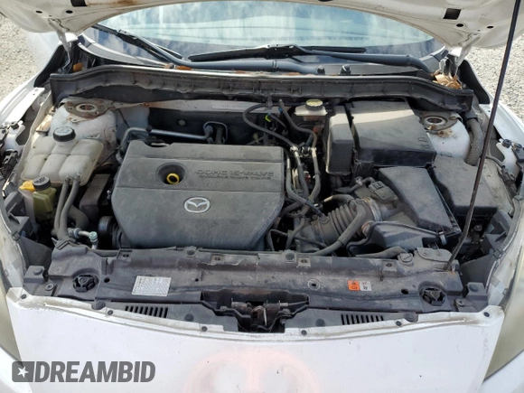 2013 Mazda 3 i SV with VIN JM1BL1TF7D1784909, listed as a Copart auction lot 55674735 with 121,664 mi miles and Salvage title. Bid and sale history available at DreamBid. Image 11.