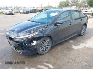 2023 Kia Forte GT-Line with VIN 3KPF54ADXPE647995, listed as a IAAI auction lot 41687194 with 33,196 mi miles. Bid and sale history available at carsss.com. Image 20.
