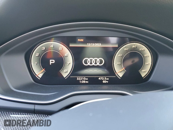 2022 Audi SQ5 Premium Plus with VIN WA1B4AFY4N2024744, listed as a Copart auction lot 80231883 with 32,210 mi miles and . Bid and sale history available at DreamBid. Image 9.