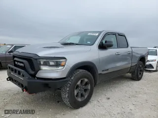 2019 Ram 1500 Rebel with VIN 1C6SRFET0KN841074, listed as a Copart auction lot 45288845 with 74,013 mi miles and Salvage Title. Bid and sale history available at carsss.com. Image 1.