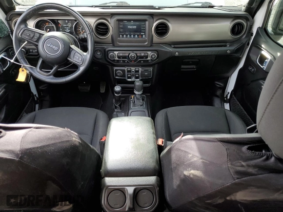 2021 Jeep Wrangler Unlimited Sport S z VIN 1C4HJXDN9MW625689, wystawiony jako Copart lot #54601735 z przebiegiem 82 392 mil mil oraz Szkoda całkowita • Salvage title. Historia ofert i sprzedaży dostępna na DreamBid. Obrazek 8.