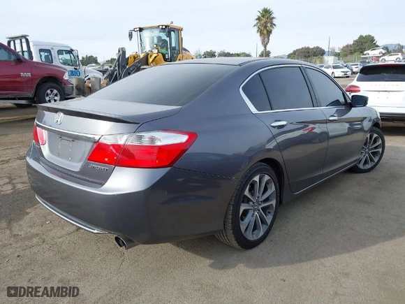 2014 Honda Accord Sedan Sport with VIN 1HGCR2F55EA274069, listed as a IAAI auction lot 41073955 with 146,525 mi miles. Bid and sale history available at carsss.com. Image 4.