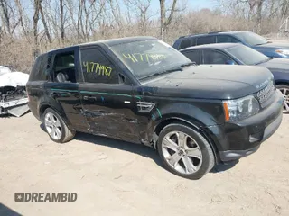 2012 Land Rover Range Rover Sport SC with VIN SALSH2E44CA745849, listed as a IAAI auction lot 41774987 with 137,933 mi miles. Bid and sale history available at carsss.com. Image 1.