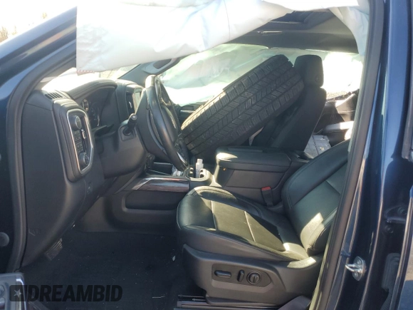 2020 Chevrolet Silverado 1500 LTZ with VIN 1GCUYGET8LZ306482, listed as a Copart auction lot 75839224 with Not Provided miles and Salvage Title. Bid and sale history available at DreamBid. Image 7.
