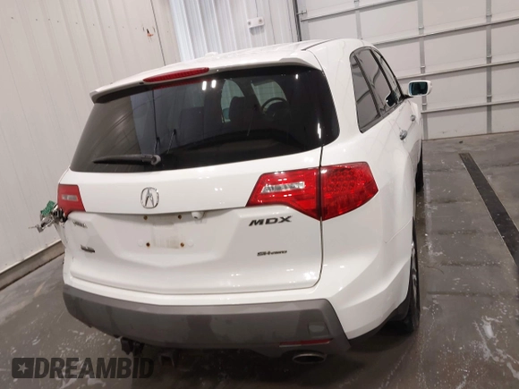 2007 Acura MDX Tech Pkg with VIN 2HNYD28337H508190, listed as a IAAI auction lot 41916213 with 184,119 mi miles. Bid and sale history available at carsss.com. Image 16.