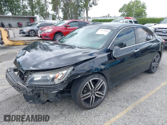 2013 Honda Accord EX z VIN 1HGCR2F70DA036727, wystawiony jako IAAI lot #42124584 z przebiegiem 190 166 mil mil oraz . Historia ofert i sprzedaży dostępna na DreamBid. Obrazek 2.
