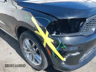 2024 Dodge Durango GT with VIN 1C4RDJDG0RC207475, listed as a IAAI auction lot 41880873 with 26,891 mi miles and . Bid and sale history available at DreamBid. Image 6.