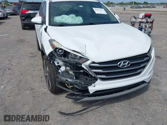 2018 Hyundai Tucson Sport with VIN KM8J33AL5JU691991, listed as a IAAI auction lot 41817480 with 89,129 mi miles. Bid and sale history available at carsss.com. Image 6.