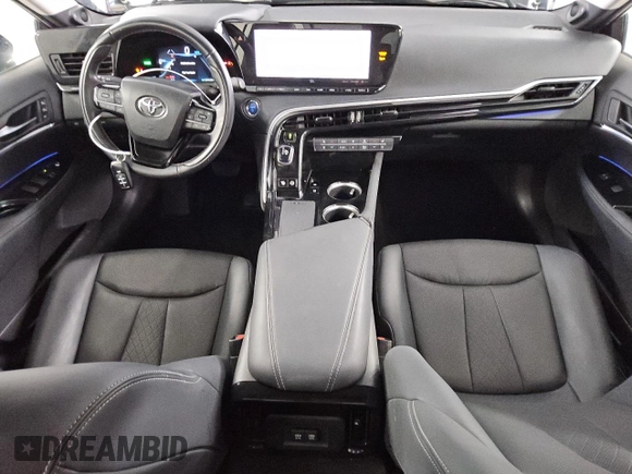 2021 Toyota Mirai XLE with VIN JTDAAAAA1MA002130, listed as a Copart auction lot 52319235 with 34,438 mi miles and Salvage title. Bid and sale history available at DreamBid. Image 8.