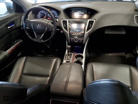 2016 Acura TLX with VIN 19UUB1F30GA012366, listed as a Copart auction lot 45647285 with 158,104 mi miles and Salvage Title. Bid and sale history available at carsss.com. Image 8.