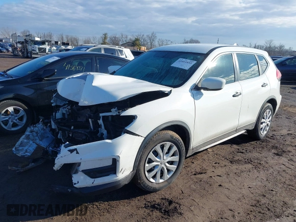 2017 Nissan Rogue S with VIN KNMAT2MT3HP560173, listed as a IAAI auction lot 41661855 with 108,624 mi miles. Bid and sale history available at carsss.com. Image 17.