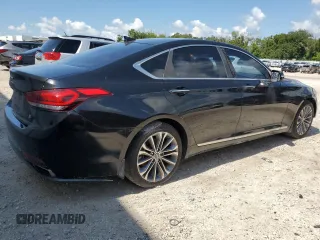 2016 Hyundai Genesis 3.8L with VIN KMHGN4JE1GU128926, listed as a Copart auction lot 66822664 with 164,245 mi miles and Clean Title. Bid and sale history available at carsss.com. Image 3.