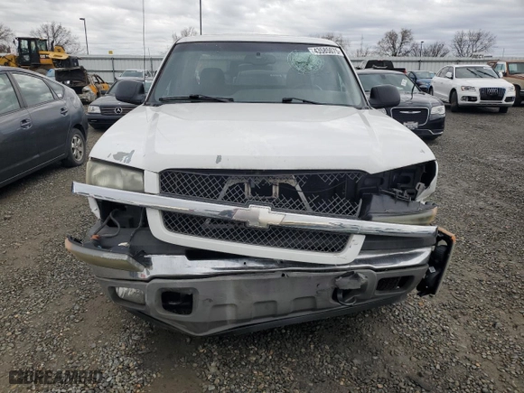2005 Chevrolet Silverado 1500 LS with VIN 2GCEC19VX51294486, listed as a Copart auction lot 43585075 with 136,906 mi miles and Salvage Title. Bid and sale history available at carsss.com. Image 5.