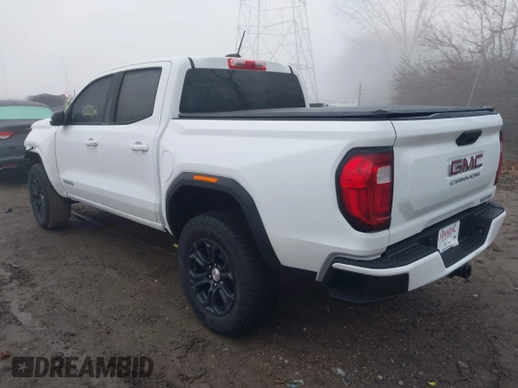 2024 GMC Canyon 2WD Elevation with VIN 1GTP5BEK3R1259644, listed as a IAAI auction lot 41063238 with 5,000 mi miles. Bid and sale history available at carsss.com. Image 3.