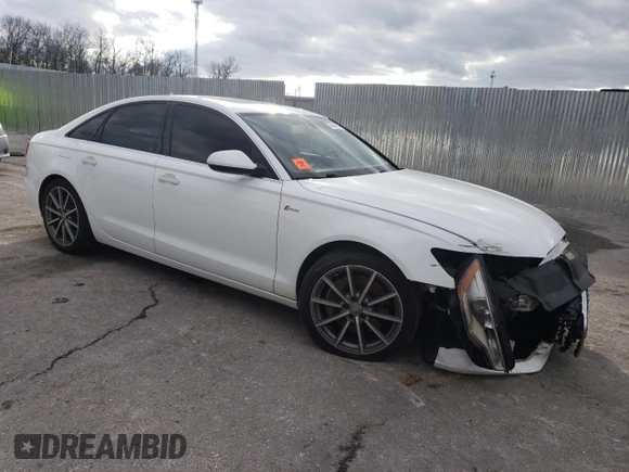 2013 Audi A6 3.0T Premium Plus with VIN WAUGGAFC3DN100052, listed as a Copart auction lot 86624804 with 218,113 mi miles and Salvage Title. Bid and sale history available at carsss.com. Image 4.