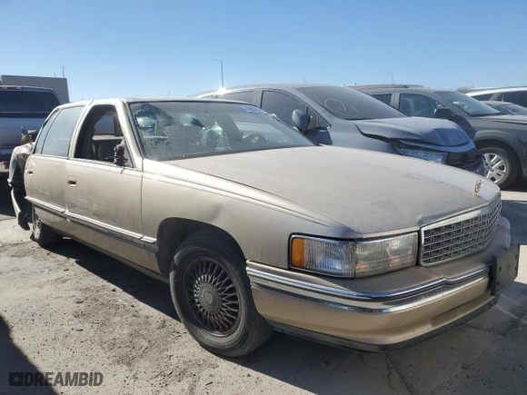 1995 Cadillac DeVille with VIN 1G6KD52B6SU274827, listed as a Copart auction lot 41902125 with 0 mi miles and Salvage Title. Bid and sale history available at carsss.com. Image 4.
