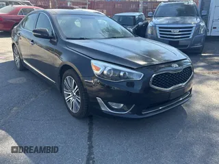 2016 Kia Cadenza Premium with VIN KNALN4D7XG5214226, listed as a Copart auction lot 74809724 with 123,481 mi miles and Salvage Title. Bid and sale history available at carsss.com. Image 1.