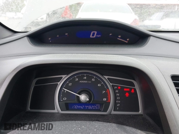 2007 Honda Civic Cpe EX with VIN 2HGFG12817H516082, listed as a IAAI auction lot 42142797 with 170,442 mi miles. Bid and sale history available at carsss.com. Image 7.