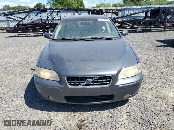 2005 Volvo S60 with VIN YV1RS592452426153, listed as a Copart auction lot 53129744 with 191,056 mi miles and Salvage Title. Bid and sale history available at carsss.com. Image 5.