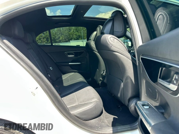 2023 Mercedes-Benz C 300 with VIN W1KAF4GB5PR090033, listed as a Copart auction lot 64206085 with 16,479 mi miles and Clean title. Bid and sale history available at DreamBid. Image 6.
