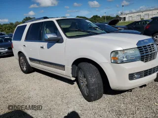 2009 Lincoln Navigator with VIN 5LMFU28599EJ01749, listed as a Copart auction lot 74461154 with Not provided miles and Salvage title. Bid and sale history available at DreamBid. Image 4.