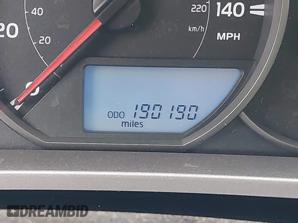 2016 Toyota RAV4 LE with VIN JTMZFREV0GJ063201, listed as a IAAI auction lot 41160385 with 190,190 mi miles. Bid and sale history available at carsss.com. Image 15.