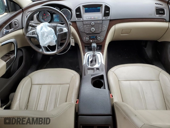 2011 Buick Regal CXL Turbo TO3 with VIN W04GX5GV3B1050715, listed as a Copart auction lot 46130405 with 127,071 mi miles and Salvage Title. Bid and sale history available at carsss.com. Image 8.