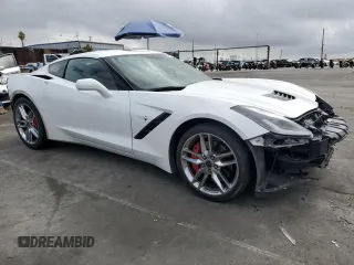 2016 Chevrolet Corvette Z51 3LT with VIN 1G1YM2D72G5117952, listed as a Copart auction lot 51935464 with 11,434 mi miles. Bid and sale history available at carsss.com. Image 4.