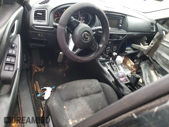 2015 Mazda 6 i Sport with VIN JM1GJ1U59F1190620, listed as a Copart auction lot 85242854 with 112,969 mi miles and Salvage Title. Bid and sale history available at DreamBid. Image 8.