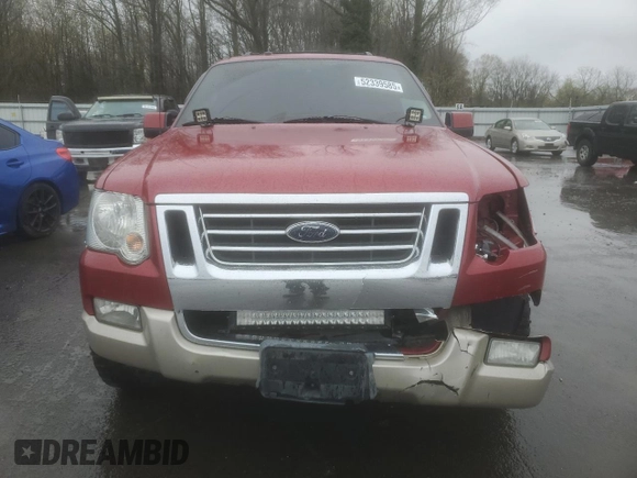 2010 Ford Explorer Eddie Bauer with VIN 1FMEU7EE4AUB01961, listed as a Copart auction lot 52339585 with 117,139 mi miles and Salvage Title. Bid and sale history available at carsss.com. Image 5.