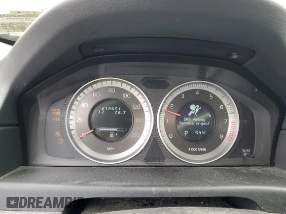 2012 Volvo XC70 3.2L z VIN YV4940BZ8C1138873, wystawiony jako Copart lot #55557985 z przebiegiem 212 651 mil mil oraz Szkoda całkowita • Salvage title. Historia ofert i sprzedaży dostępna na DreamBid. Obrazek 9.