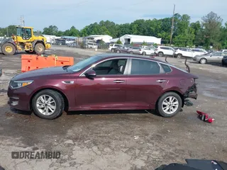 2017 Kia Optima LX with VIN 5XXGT4L35HG166074, listed as a IAAI auction lot 42453729 with 105,999 mi miles and . Bid and sale history available at DreamBid. Image 15.