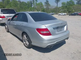2012 Mercedes-Benz C-Class C 300 Sport with VIN WDDGF8BB2CR205819, listed as a IAAI auction lot 42074242 with 195,359 mi miles. Bid and sale history available at carsss.com. Image 3.