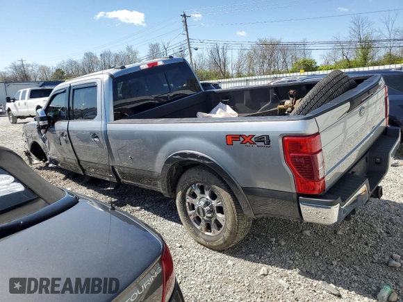2020 Ford F-350 XL with VIN 1FT8W3BT3LEC60264, listed as a Copart auction lot 53106025 with 59,140 mi miles and Salvage title. Bid and sale history available at DreamBid. Image 2.