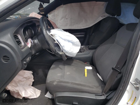 2015 Dodge Charger SE with VIN 2C3CDXBGXFH737672, listed as a Copart auction lot 45554615 with 0 mi miles and Salvage Title. Bid and sale history available at carsss.com. Image 7.