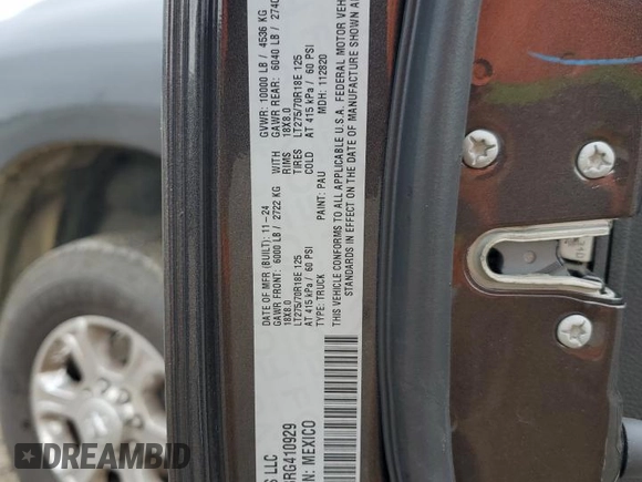 2024 Ram 2500 Big Horn z VIN 3C6UR5DL3RG410929, wystawiony jako Copart lot #55666875 z przebiegiem 8 795 mil mil oraz Szkoda całkowita • Salvage title. Historia ofert i sprzedaży dostępna na DreamBid. Obrazek 12.