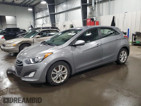 2014 Hyundai Elantra GT with VIN KMHD35LH4EU179436, listed as a Copart auction lot 51795484 with 121,779 mi miles and Salvage Title. Bid and sale history available at carsss.com. Image 1.