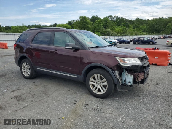 2018 Ford Explorer XLT с VIN 1FM5K8D86JGC21055, выставлен на аукционе Copart как лот 65515705 с пробегом 63 104 миль миль и Списание • Salvage title. История ставок и продаж доступна на DreamBid. Изображение 4.