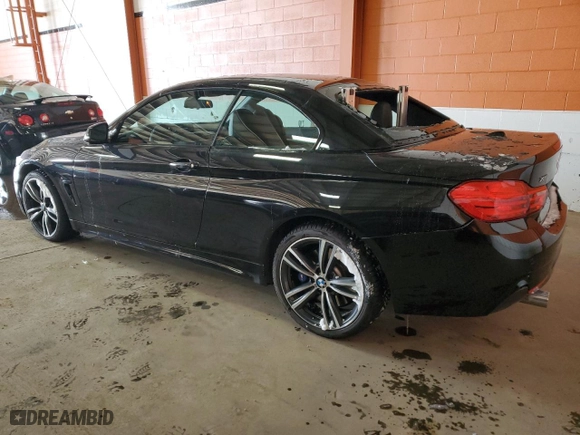 2016 BMW 4 Series 435i xDrive with VIN WBA3T7C54G5A38493, listed as a Copart auction lot 82440554 with 116,063 mi miles and Salvage Title. Bid and sale history available at carsss.com. Image 2.